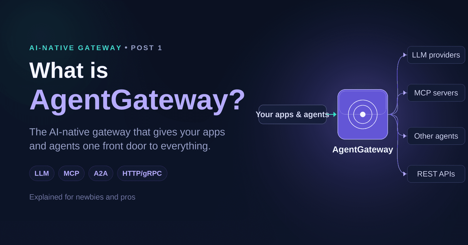 What Is AgentGateway? The AI-Native Gateway, Explained for Newbies and Pros